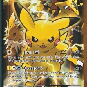 Pikachu EX - XY124 - JUMBOkort