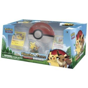 Pikachu & Eevee Poké Ball Collection Box.
