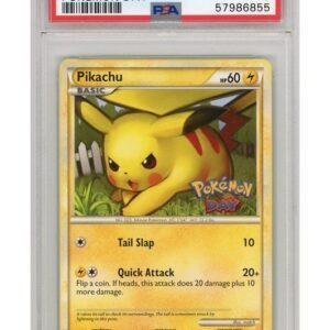 Pikachu Pokemon Day Stamp 78/123 PSA 9