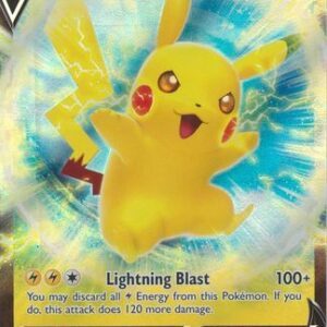 Pikachu V - SWSH198 - JUMBOkort