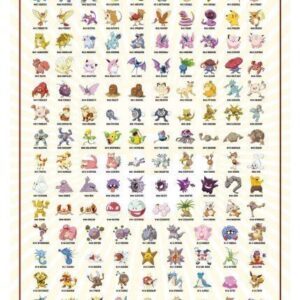 Plakat 2 - Kanto 151