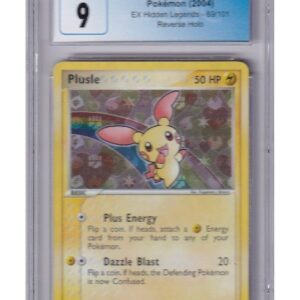 Plusle - 69/101 - Reverse Foil - CGC 9