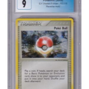 Poké Ball 87/115 Reverse Foil CGC 9