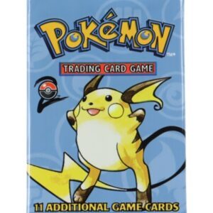 Pokémon Base Set 2 Booster Pack  - Raichu pack art