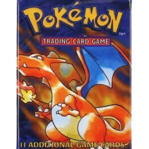 Pokémon Base Set Booster Pack  - Charizard pack art