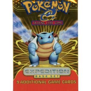 Pokémon Expedition Booster Pack  - Blastoise pack art