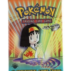 Pokémon Gym Heroes 1st Edition Booster Pack  - Erika pack art