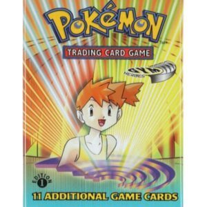 Pokémon Gym Heroes 1st Edition Booster Pack  - Misty pack art