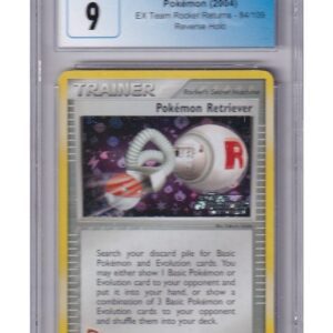 Pokémon Retriever 84/109 Reverse Foil CGC 9