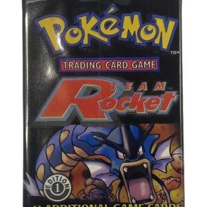 Pokémon Team Rocket 1st Edition Booster Pack  - Gyarados pack art