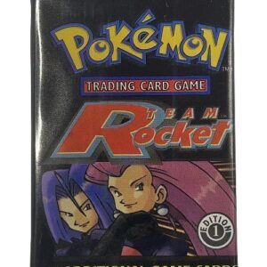 Pokémon Team Rocket 1st Edition Booster Pack  - Jessie & James pack art