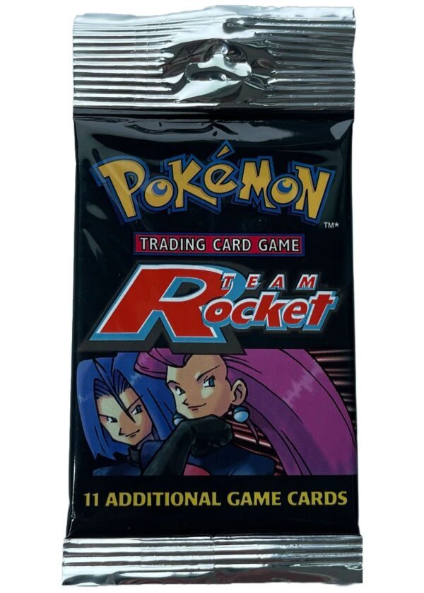 Booster Pack - Team Rocket - long crimp - Jessie & James pack art