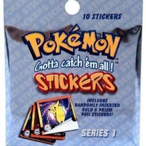 Pokémon klistermærker (10 stk.) - Stickers Series 1