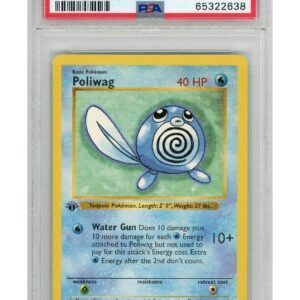 Poliwag 59/102 1st Edition PSA 9