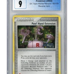 Pow! Hand Extension 85/109 Reverse Foil CGC 9