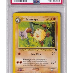 Primeape 18/18 PSA 9