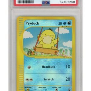 Psyduck 104/147 Reverse Foil PSA 8