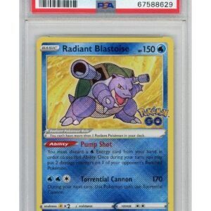 Radiant Blastoise 018/078 PSA 10