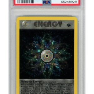Rainbow Energy 17/82 1st Edition PSA 8