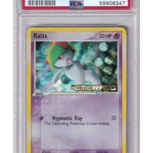 Ralts 61/106 Reverse Foil PSA 8