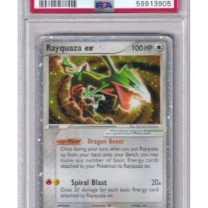 Rayquaza ex 102/107 PSA 6