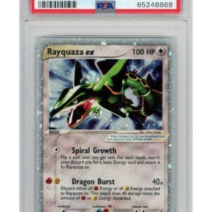 Rayquaza ex 97/97 PSA 8