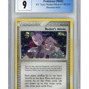 Rocket's Admin. - 86/109 - Reverse Foil - CGC 9