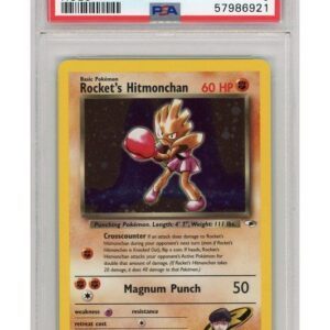 Rocket's Hitmonchan 11/132 PSA 9