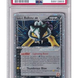 Rocket's Raikou ex 108/107 PSA 6