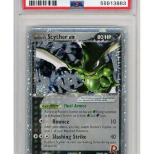 Rocket´s Scyther ex 102/109 PSA 2