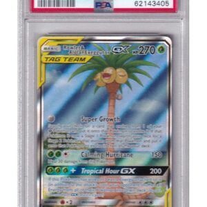 Rowlet & Alolan Exeggutor GX 215/236 PSA 9