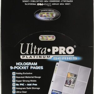 <STRONG>Ultra Pro Platinum 9-pocket pages box (100 stk)</STRONG>