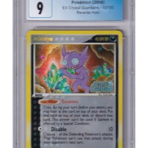 Sableye 10/100 Reverse Foil CGC 9