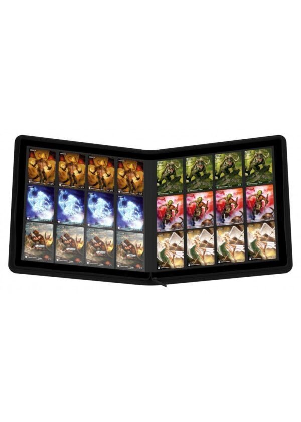 Samlemappe i høj kvalitet: Ultimate Guard 12-pocket ZipFolio XenoSkin - Grøn - Image 2