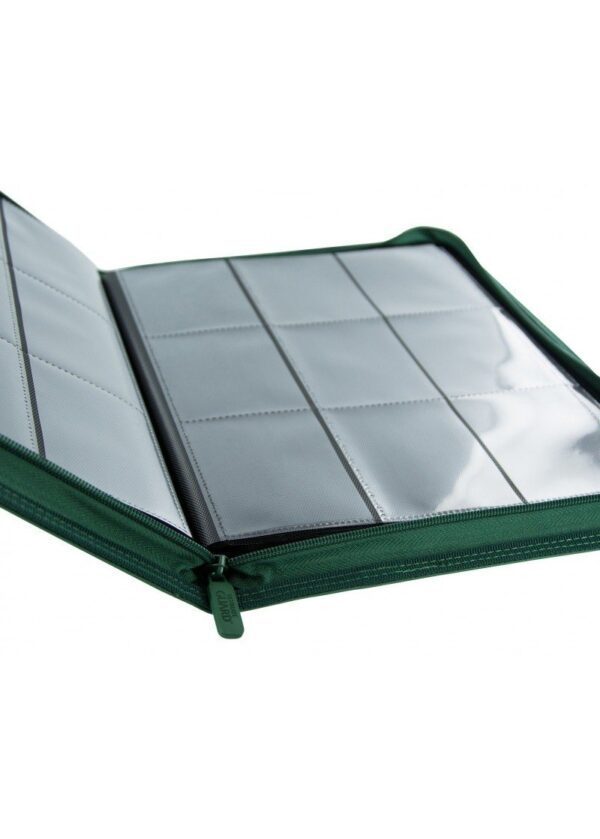 Samlemappe i høj kvalitet: Ultimate Guard 9-pocket ZipFolio XenoSkin - Grøn - Image 2