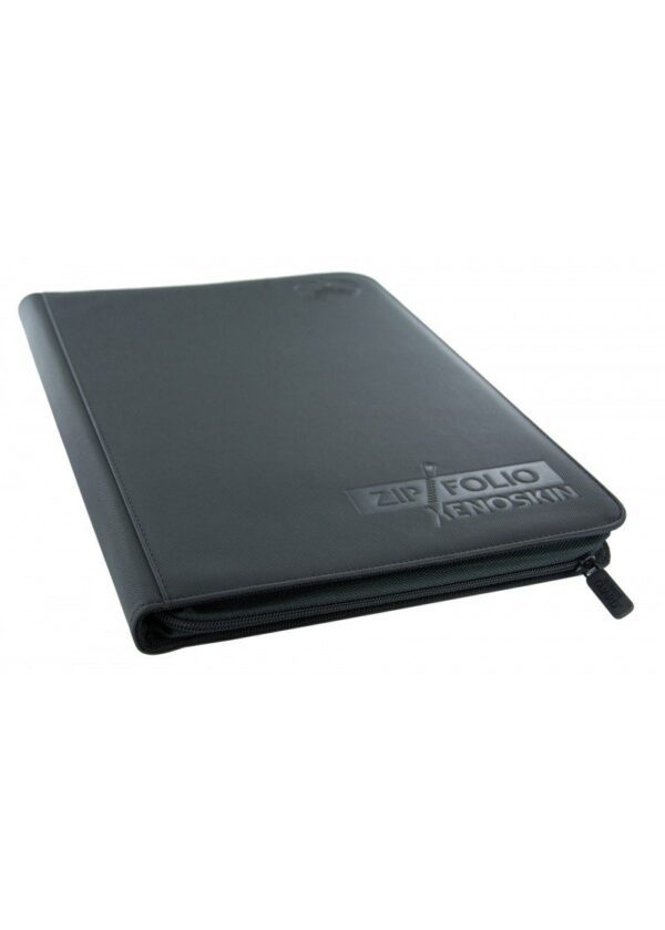 Samlemappe i høj kvalitet: Ultimate Guard 9-pocket ZipFolio XenoSkin - Sort