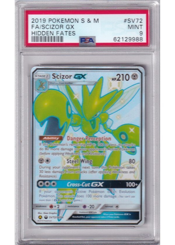 Scizor GX - SV72/SV94 - PSA 9