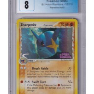 Sharpedo &delta; 53/110 Reverse Foil CGC 8