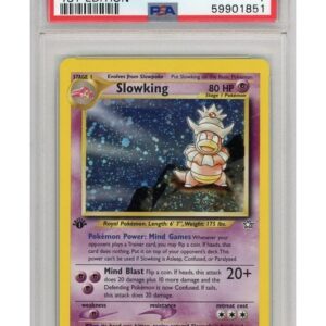 Slowking 14/111 1st Edition PSA 7