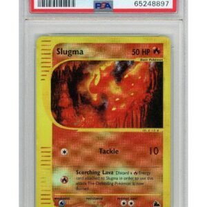 Slugma 98/144 Reverse Foil PSA 8