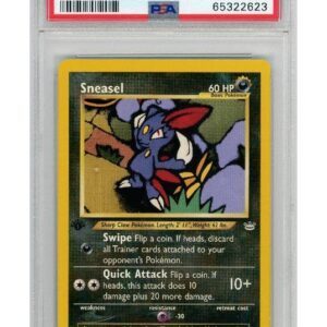 Sneasel 24/64 1st Edition PSA 9
