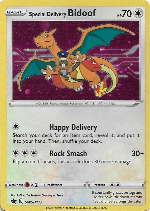 Special Delivery Bidoof - SWSH177