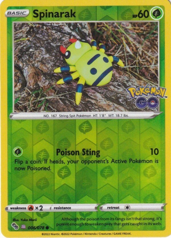 Spinarak - 6/078 - (Ditto 053/078)