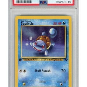 Squirtle 68/82 1st Edition PSA 10