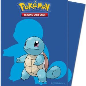 Squirtle Deck Protector Sleeves 65 stk. top-loading (66x91mm)