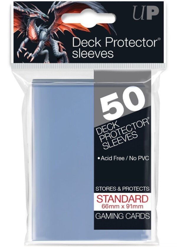 Standard (Klar) Deck Protector Sleeves 50 stk. top-loading (66x91mm) - Ultra Pro