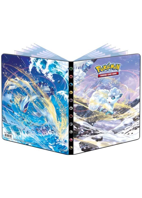 Stor mappe med pokemonmotiv (9 kort pr. side)(SIT)