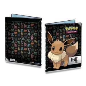 Stor mappe med pokemonmotiv (Eevee) (9 kort pr. side)