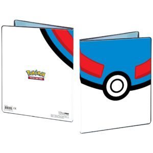 Stor mappe med pokemonmotiv (Great Ball) (9 kort pr. side)