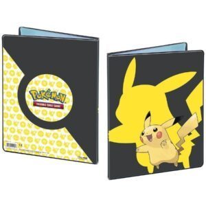 Stor mappe med pokemonmotiv (Pikachu) (9 kort pr. side)